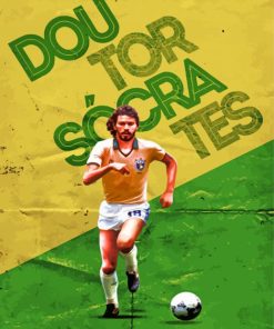 Doutor Socrates Poster paint by number