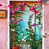 Flower Door paint by number