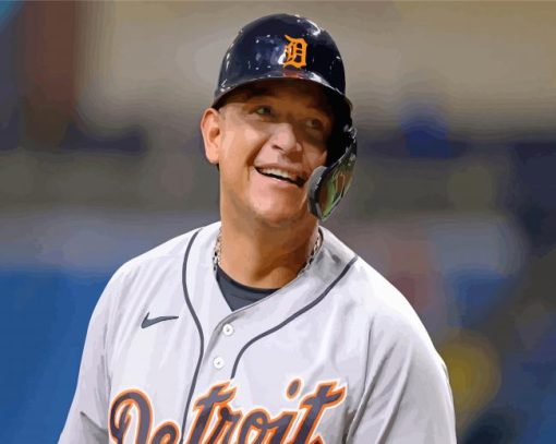 Miguel Cabrera paint by number