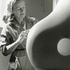 Monochrome Barbara Hepworth paint by number