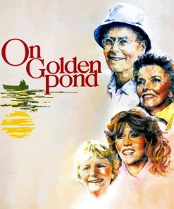 On Golden Pond Poster Art paint by number