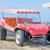 Pink Beach Buggy paint by number