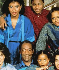The Cosby Show Characters paint by number