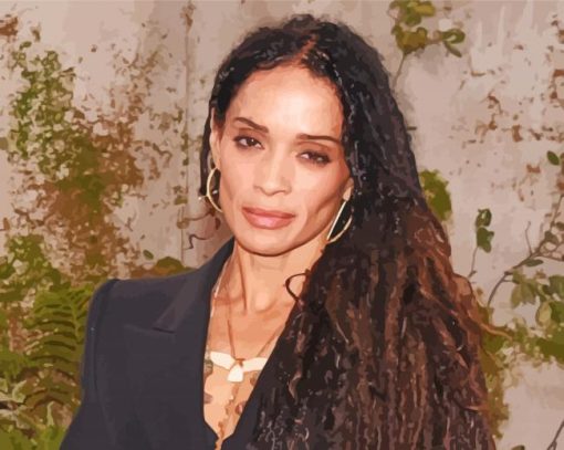 The Actress Lisa Bonet paint by number