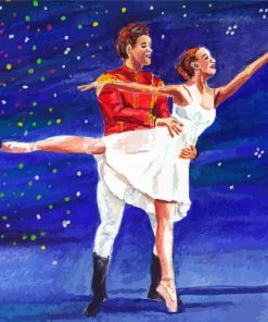 The Nutcracker Ballet Art paint by number