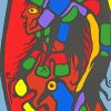 Visionary Women And Fly By Norval Morrisseau paint by number