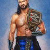 Wwe Champion Drew McIntyre paint by number
