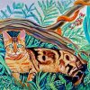 Cat Bengal Animal paint by number