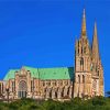 Chartres Cathedral France paint by number