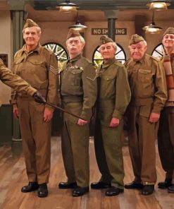 Dads Army Sitcom Paint by number