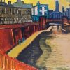England London Canal Art paint by number