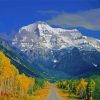 Fall In Mount Robson Canada paint by number