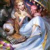 Fantasy Princess paint by number