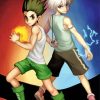 Gon And Kilauea Anime paint by number