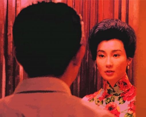 In The Mood For Love Character paint by number