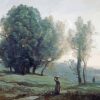 Jean Baptiste Camille Corot Landscape paint by number