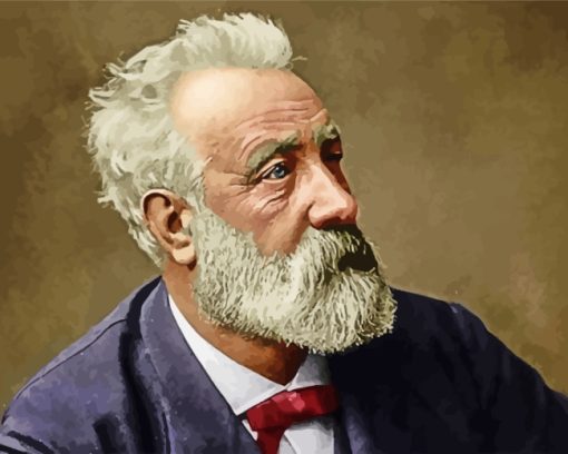Jules Verne paint by number