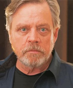 Mark Hamill American Actor paint by number