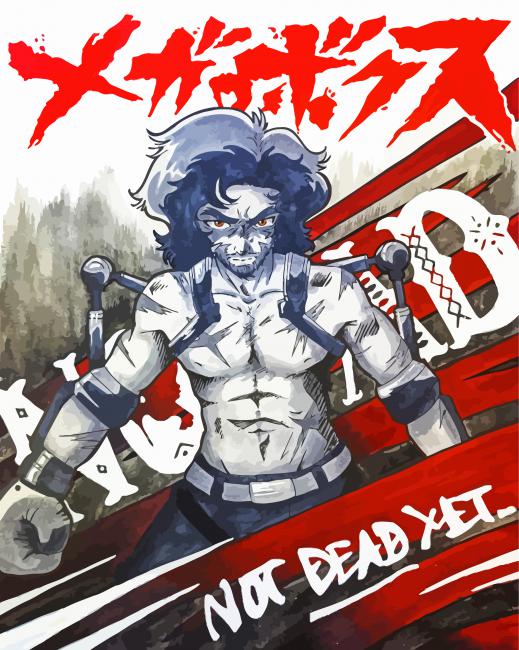 Megalobox Bow Nomad Poster paint by number