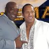 Michael Clarke Duncan And Dwayne Johnson paint by number