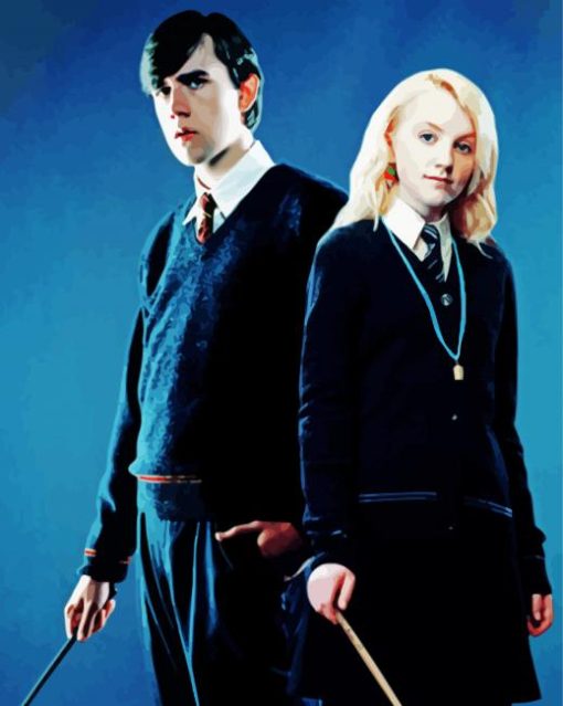 Neville And Luna paint by number