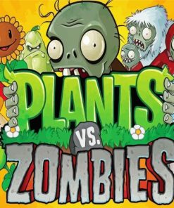 Plants VS Zombies Game Paint by number