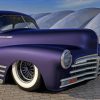Purple 48 Chevrolet Fleetline paint by number
