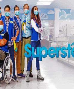 Superstore Characters paint by number