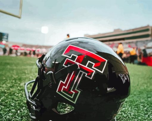Texas Tech paint by number