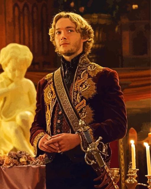 Toby Regbo From Reign Movie paint by number