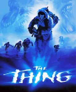 Aesthetic John Carpenter The Thing paint by number