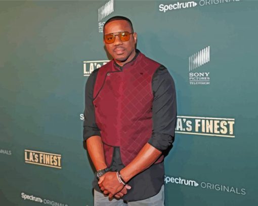 Aesthetic Duane Martin Actor paint by number