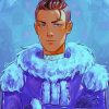 Avatar The Last Airbender Sokka paint by number