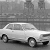Black And White Vauxhall Viva Hb 1969 paint by number