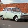 Grey Ford Cortina paint by number