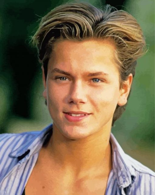 Handsome River Phoenix paint by number