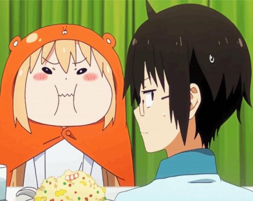 Himouto Umaru Chan Anime Characters paint by number