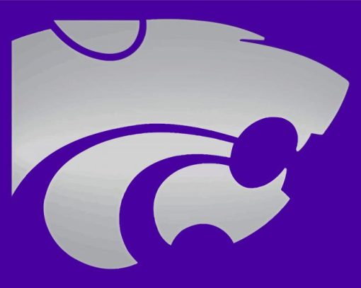 Kansas Wildcats Logo paint by number
