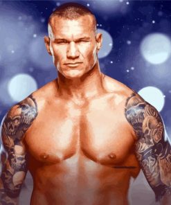 Randy Orton paint by number