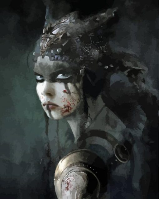 Senua Art paint by number