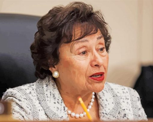 The American Politician Nita Lowey paint by number