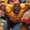 Animated Luke Cage paint by number