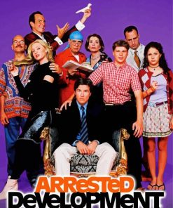 Arrested Development Tv Series Poster paint by number