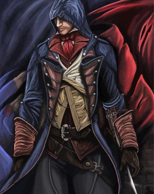 Assassins Creed Arno paint by number