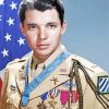 Audie Murphy paint by number