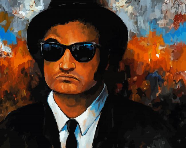 Belushi Art paint by number