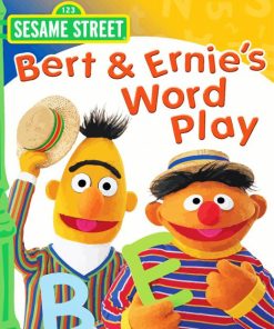 Bert And Ernie Poster paint by number