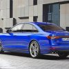 Blue Audi A8 paint by number