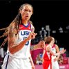 Brittney Griner paint by number