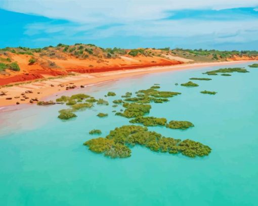 Broome Australia Paint by number
